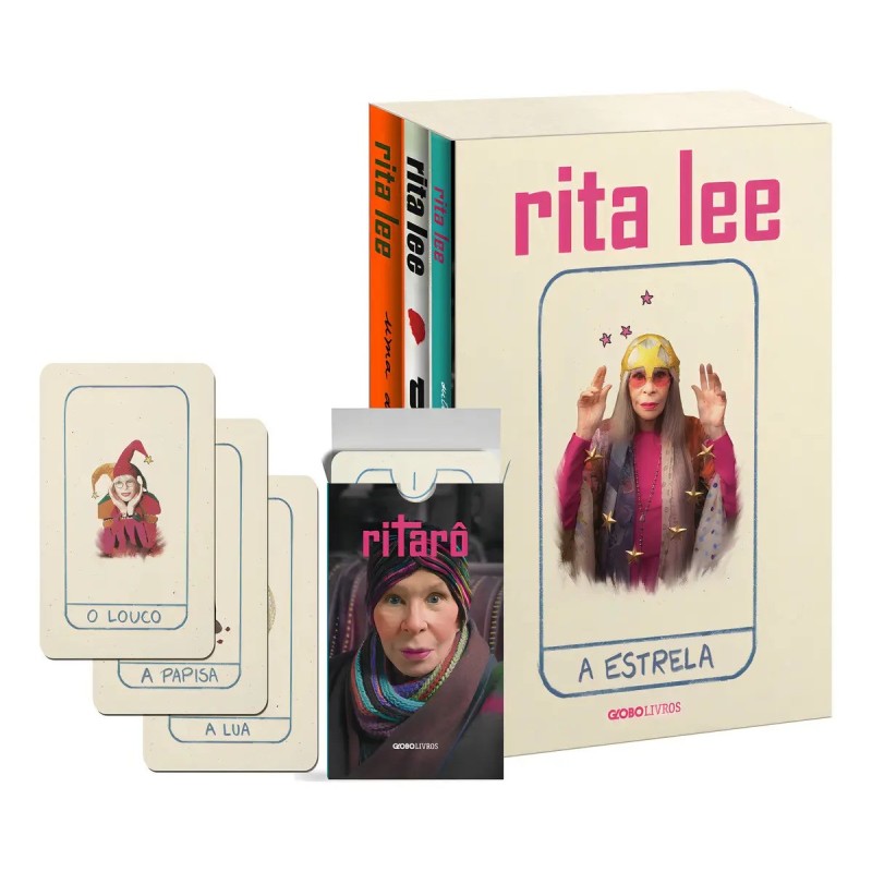 Box Livros de Rita Lee (Brinde exclusivo: baralho  - : Livro