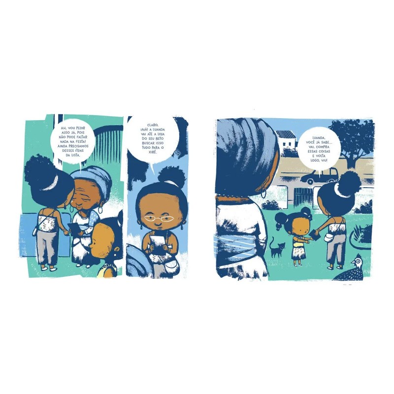 Luanda no terreiro - : Livro
