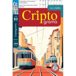 LIVRO COQUETEL CRIPTOGRAMA 93 - : Livro