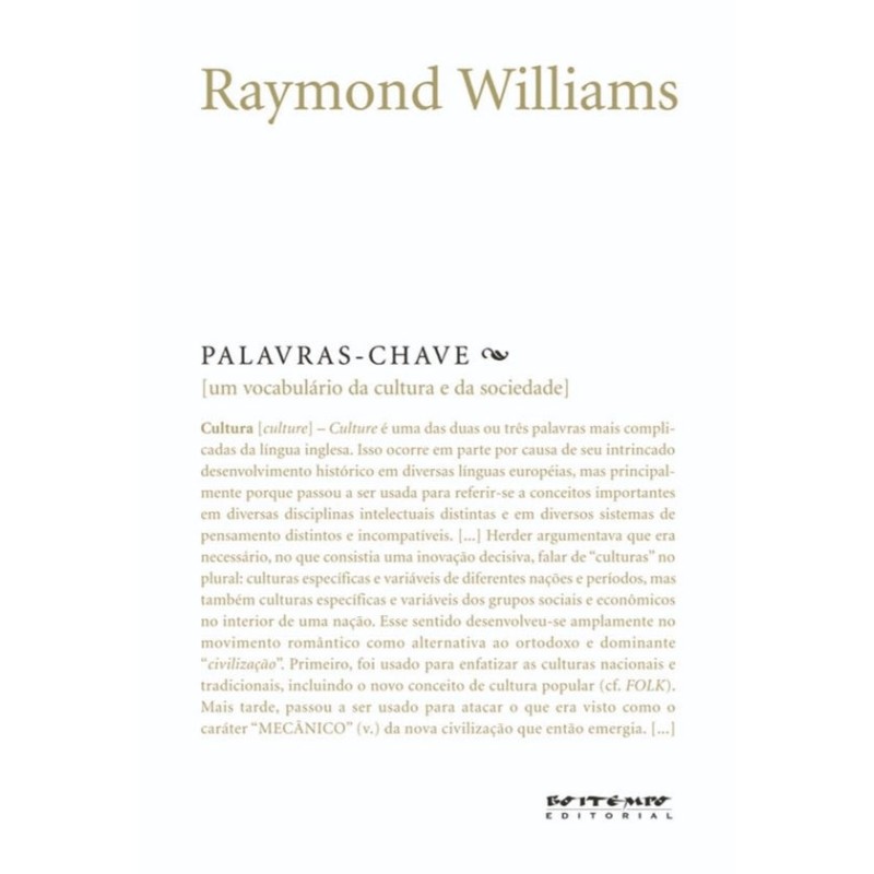 Palavras-chave - Williams, Raymond (Autor)