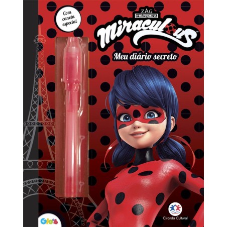 Livro Miraculous Ladybug Fashionista - Ciranda cultural – Jessica Presentes